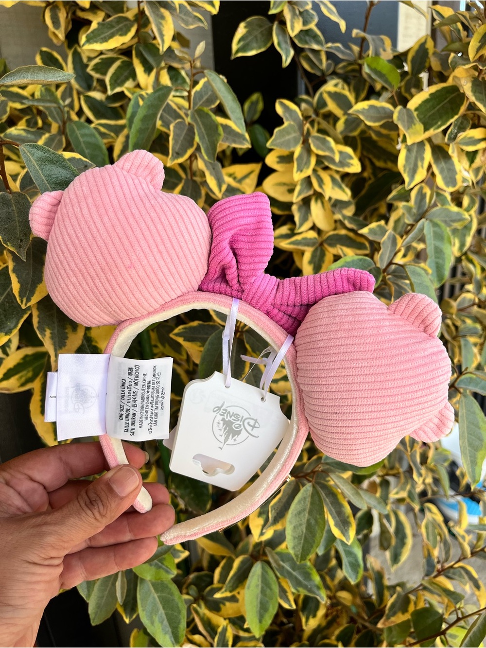 Disney Parks Loungefly Toy Story Pastel Lotso Strawberry Scented Ears Headband - Picture 2 of 4